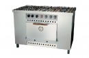 Cocina industrial de 6 hornallas